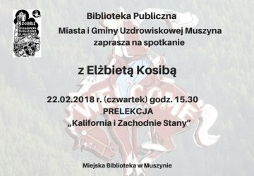 Prelekcja Elżbiety Kosiby - Kalifornia i Zachodnie Stany