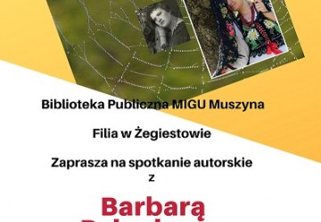Spotkanie z Barbarą Paluchową w Bibliotece w Żegiestowie