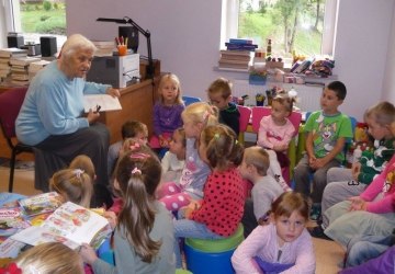 Spotkania z kotem Cukierkiem- Biblioteka Publiczna w Żegiestowie