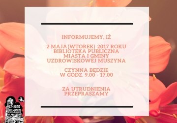 Weekend majowy w Bibliotece