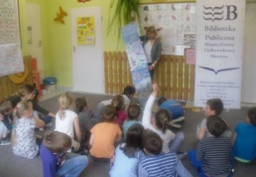 Tydzień bibliotek - spotkanie z przedszkolakami