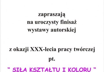 Finisaż wystawy malarstwa i grafiki Dariusza Morawskiego