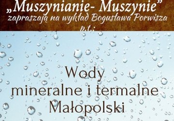 Wody mineralne i termalne Małopolski. Wykład Bogusława Porwisza