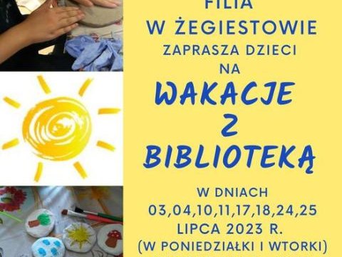 Wakacje z Biblioteką w Filii w Żegiestowie