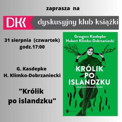 Zaproszenie na spotkanie DKK 31 sierpnia