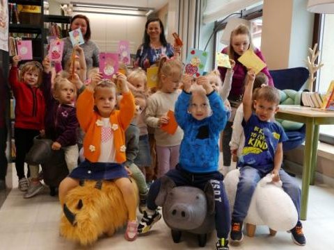 Warsztaty dla przedszkolaków na Dzień Matki. 23.05