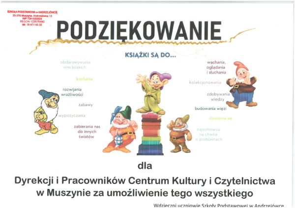 Zakończenie roku szkolnego z "Mobilną Biblioteką".
