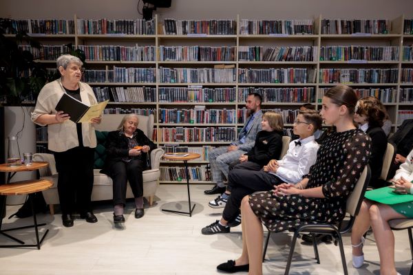 Spotkanie poetyckie w Bibliotece Publicznej w Muszynie. 12.06