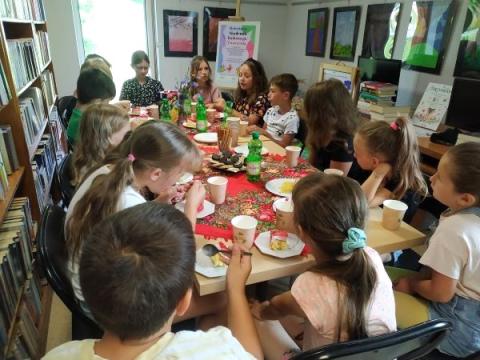 "Wakacje z Biblioteką" w Filii w Żegiestowie. 08.07