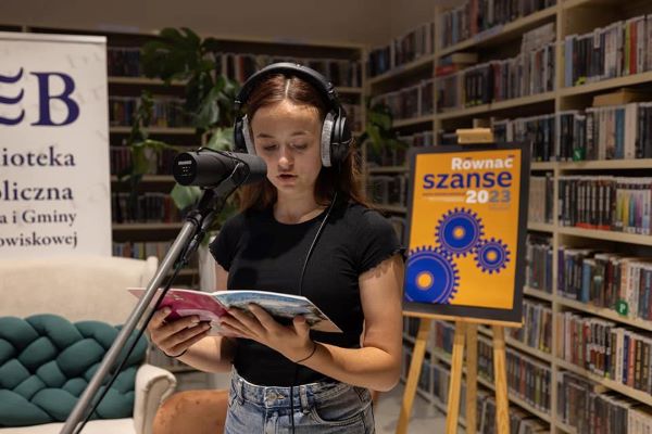 Nagrywanie "Legend Ziemi Muszyńskiej" Natalii Polańskiej i "Legend Doliny Popradu. Smocze memento" Jarosława Szabli w formie audiobooków. 08.07