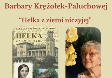 Zapraszamy na spotkanie autorskie z Barbarą Krężołek-Paluchową. 27.09