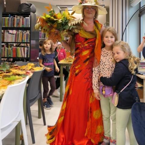 Akademia Radosnego Tworzenia, NA BIS ! Warsztaty dla dzieci w Bibliotece Publicznej w Muszynie. Cz. 1. 05.10