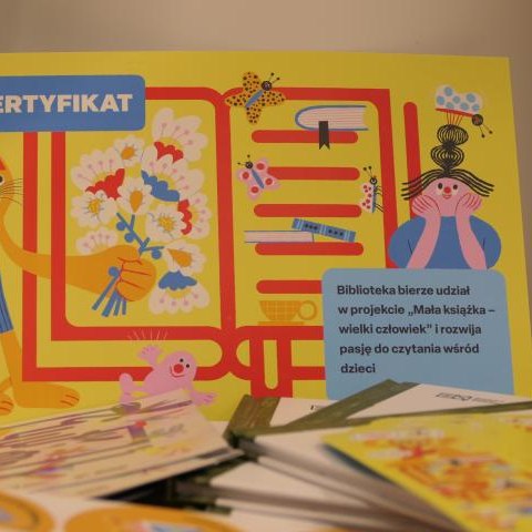 Akcja czytelnicza „Mała książka – wielki człowiek”.